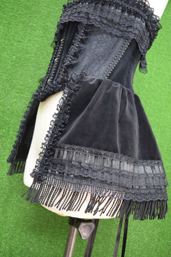 ブラックピースナウ シフォンコルセット BLACK PEACE NOW - BPN シフォンフラップ付きコルセットの通販