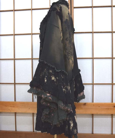 kki.2611　【KIMONO Custom】BOROBORO羽織。