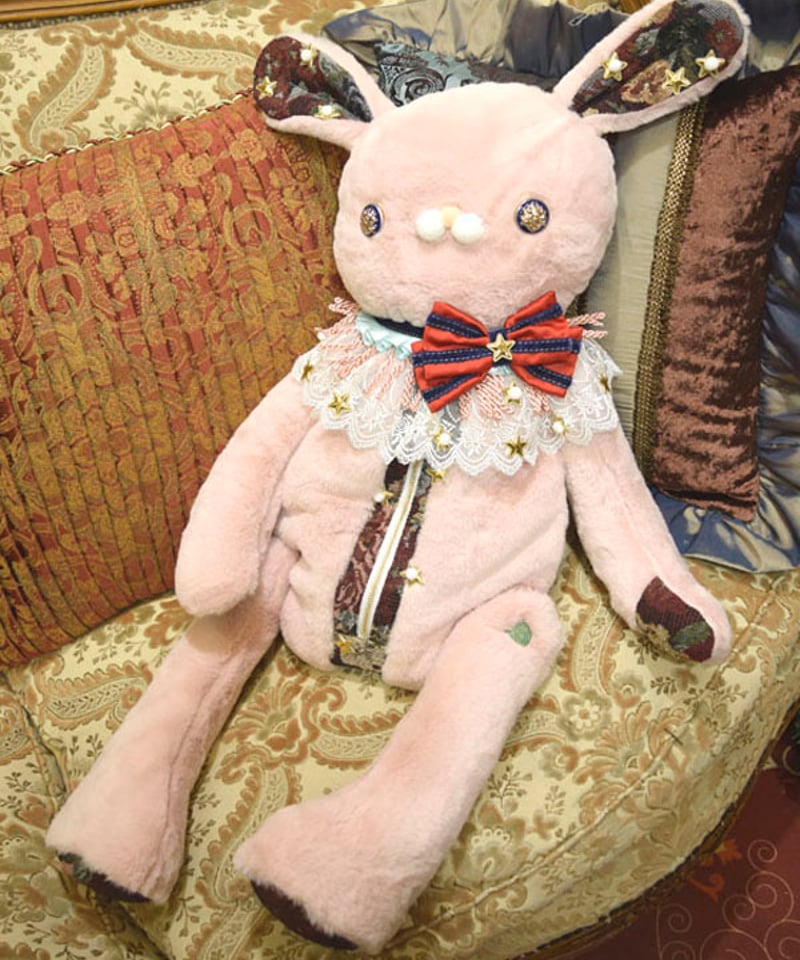 kki.2586 星の子ぬいぐるみBAG。＜ピンクうさたん＞ | 危機裸裸商店WEBSHOP