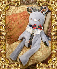 kki.2585　星の子ぬいぐるみBAG。＜グレーうさたん＞