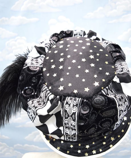 kki.2172　マジカルブラックシューHAT。