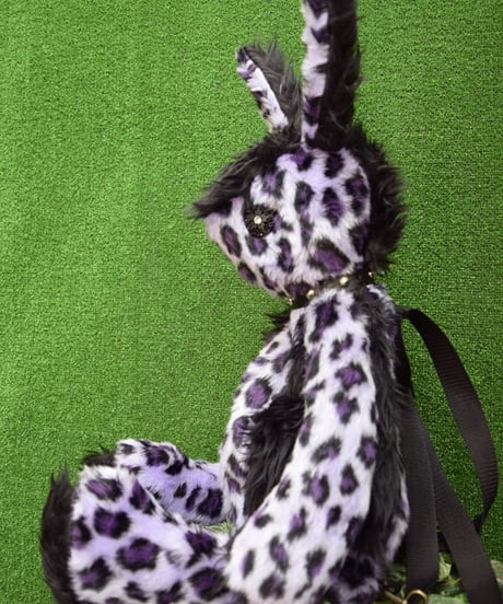 kki.2244　レオパードうさちゃんBAG。　