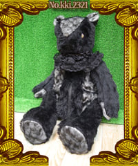 kki.2321　ゴシック黒くまちゃんBAG。