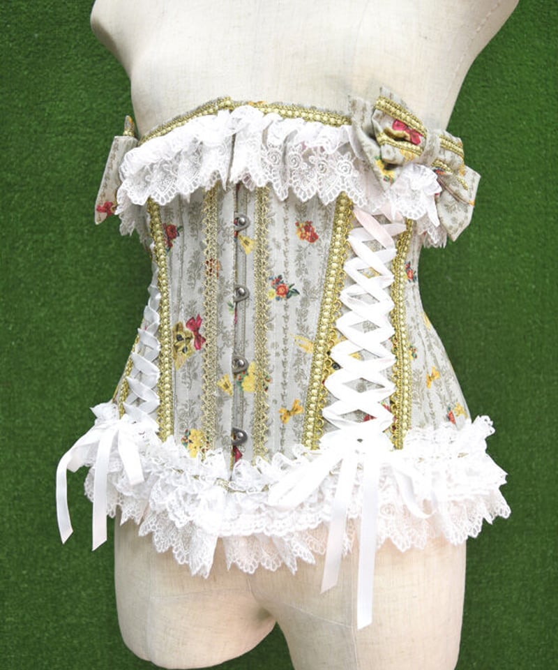 kki.2309 Pritty Cat Doll ボンネット、コルセット、ドロワーズ