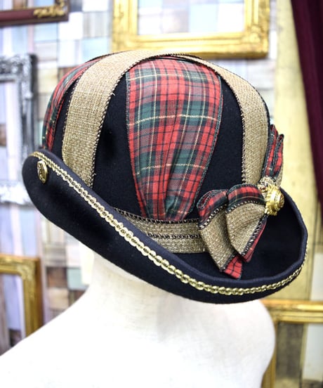 kki.2195　ヴィンテージ勲章ユニオンボーラーHAT。