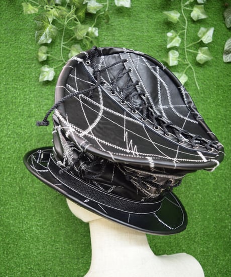 kki.2329　TSUGIHAGI Stitch クラッシュHAT。
