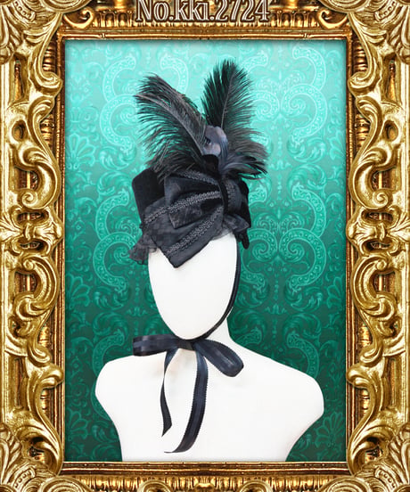 kki.2724　漆黒のトークHAT。