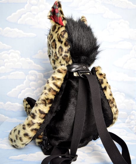 kki.2055　タータンチェックパンキッシュヒョウBAG。