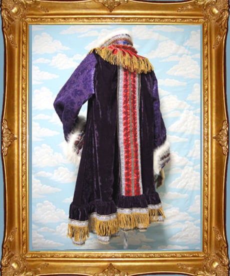 kki.1782　中国皇帝フリルガウン 。