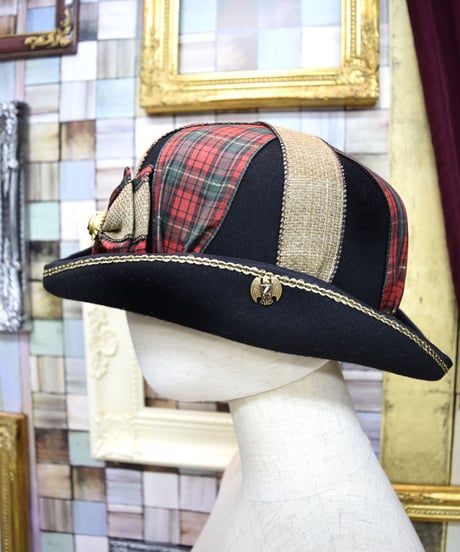 kki.2195　ヴィンテージ勲章ユニオンボーラーHAT。