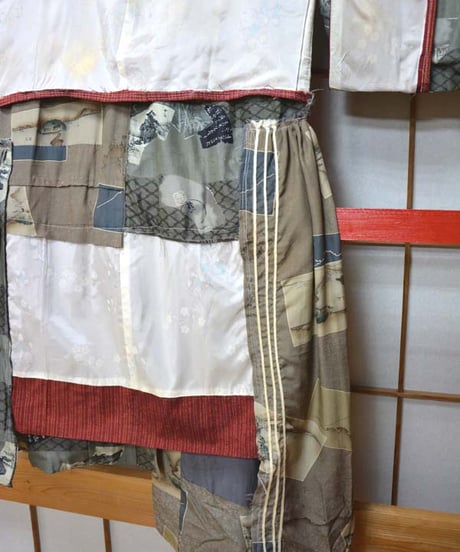 kki.2612　【KIMONO Custom】kirippanasi童羽織り。