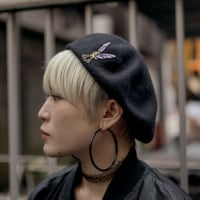 ロッキングホースフライ ベレー帽