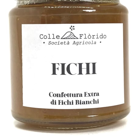 Colle Florido - Confettura Extra di Fichi Bianchi 320g コッレ・フローリド / 白イチジクのジャム