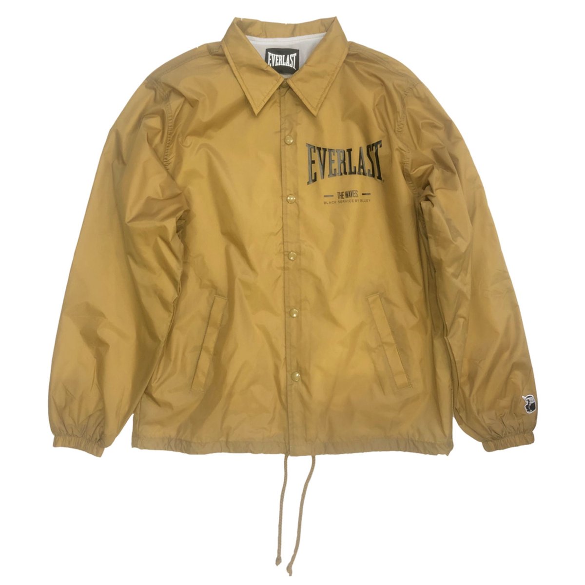 【美品】EVERLAST BLUEY 別注 裏ボア コーチジャケット キャメル BLUEY×EVERLAST COACH JACKET / CAMEL / 15B20JK30