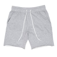 OZONE WASH SWEAT SHORTS / GREY / 15B20PA10FB