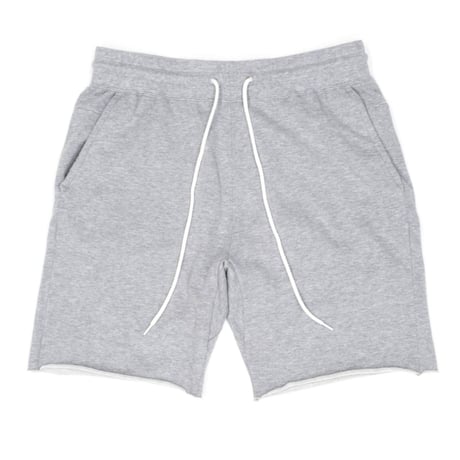OZONE WASH SWEAT SHORTS / GREY / 15B20PA10FB