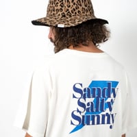 SANDY SALTY SUNNY S/S TEE / OFF×BLUE / 15B20TS14FB