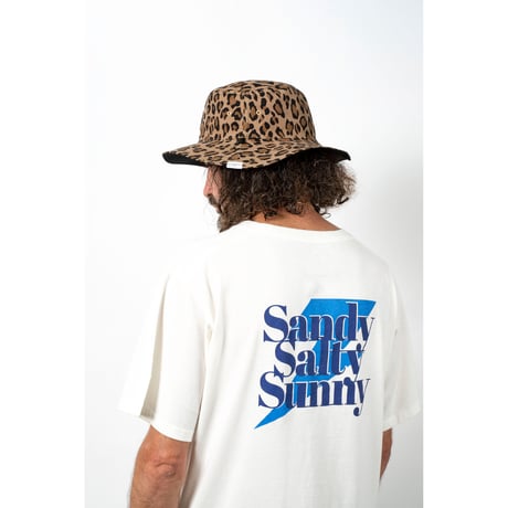 SANDY SALTY SUNNY S/S TEE / BLACK / 15B20TS14FB