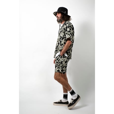 BLUEY×JIMMY'Z RAYON SHIRTS / BLACK / 15B20SH21SI