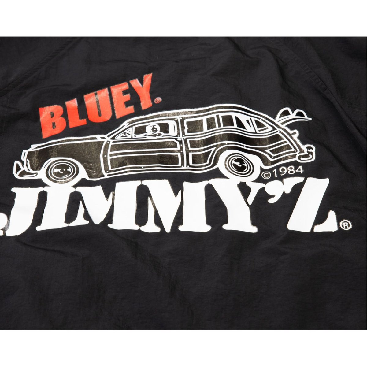BLUEY×JIMMY'Z AWARD JACKET / BLACK×CAR / 15B20J