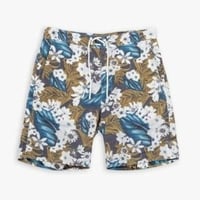 LINEN NYLON SURF SHORTS / BOTANICAL / 11B18PA13SE