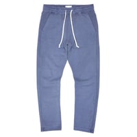 PIGMENT DYED HEAVY JERSEY PANTS / BLUE / 15B20PA12FB
