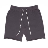 OZONE WASH SWEAT SHORTS / CHARCOAL / 15B20PA10FB
