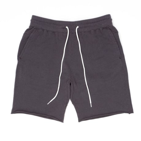 OZONE WASH SWEAT SHORTS / CHARCOAL / 15B20PA10FB