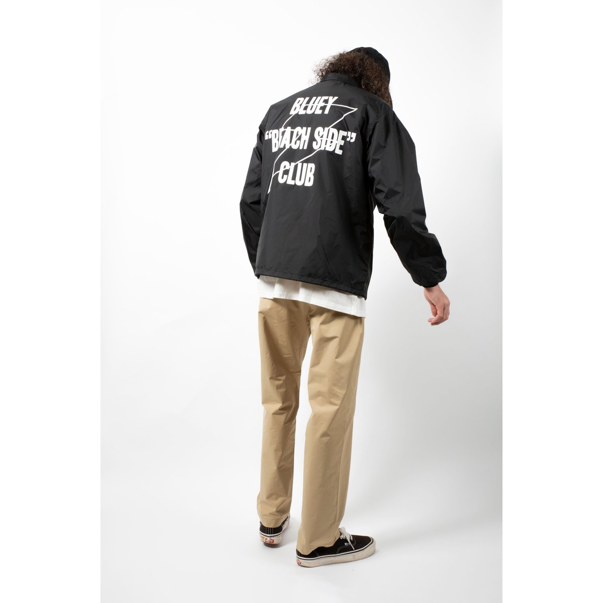 エヴィス　エルボーパッチ　チェック　ジャケット　サイズ42 XL ネイビーブルー エヴィス エルボーパッチ チェック ジャケット サイズ42 XL