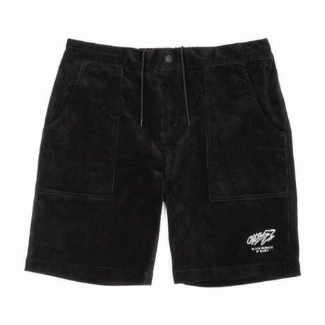 BLUEY×OFFSHORE CORDULOY SHORTS / BLACK / 15B20PA40TS
