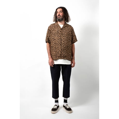 BLUEY×JIMMY'Z RAYON SHIRTS / REOPARD / 15B20SH21SI