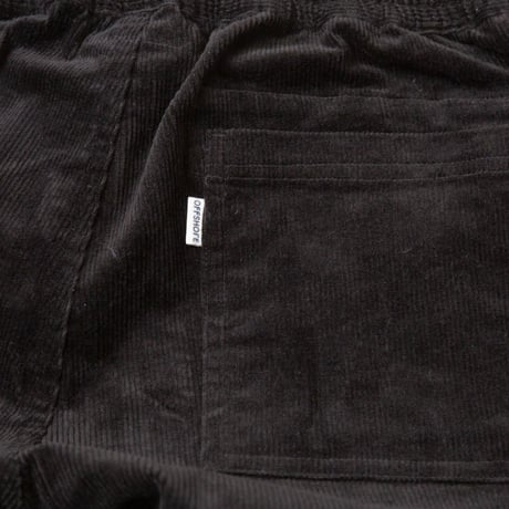 BLUEY×OFFSHORE CORDULOY SHORTS / BLACK / 15B20PA40TS
