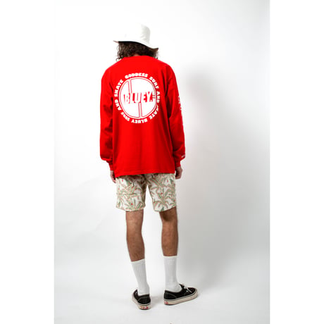 BLUEY×JIMMY'Z RAYON SHORTS / OFF / 15B20PA22SI
