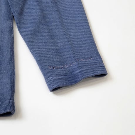 PIGMENT DYED HEAVY JERSEY PULLOVER / BLUE / 15B20CN11FB