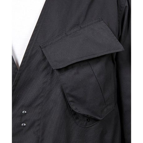 NYLON TASLAN FATIGUE CARDIGAN / CHARCOAL / 11B18JK07SE