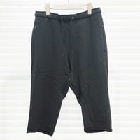 LOOPWHEEL SWEAT SHORTS / BLACK / 07B16PA02FB