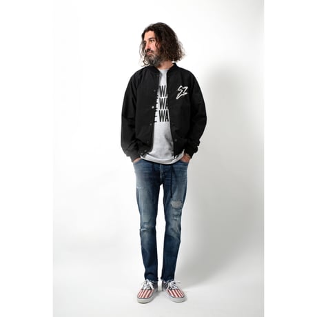 BLUEY×JIMMY'Z AWARD JACKET / BLACK×CAR / 15B20JK20SI