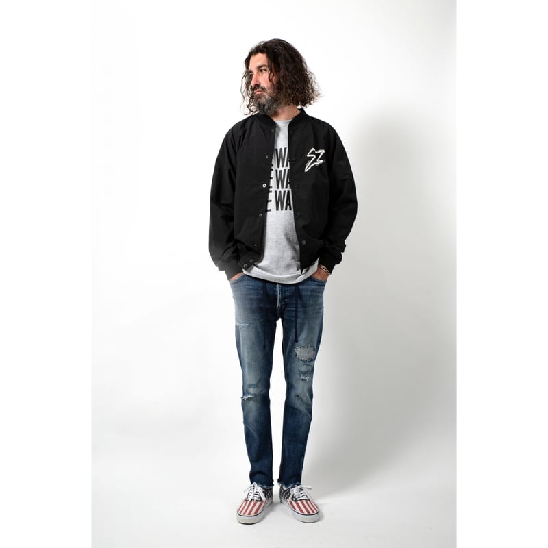 BLUEY×JIMMY'Z AWARD JACKET / BLACK×CAR / 15B20J