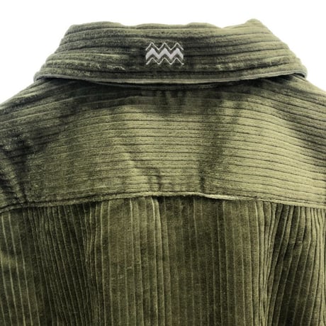 COVEROSS CORDULOY L/S SHIRTS / KHAKI / 08B16SH51KA