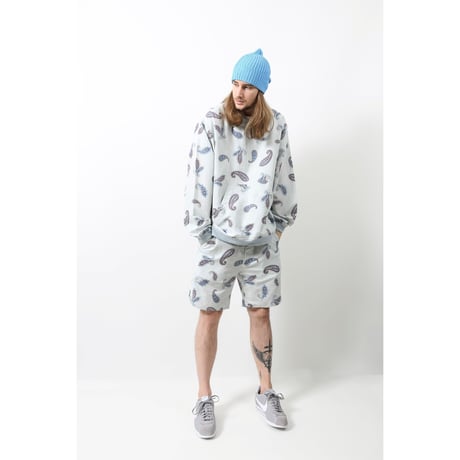 LINEN NYLON SURF SHORTS / PAISLEY / 11B18PA13SE