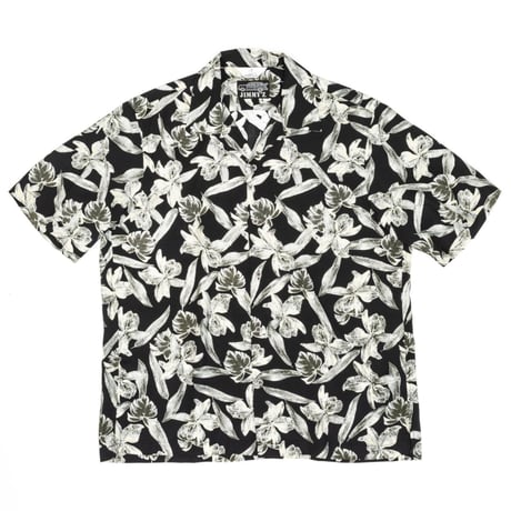 BLUEY×JIMMY'Z RAYON SHIRTS / BLACK / 15B20SH21SI