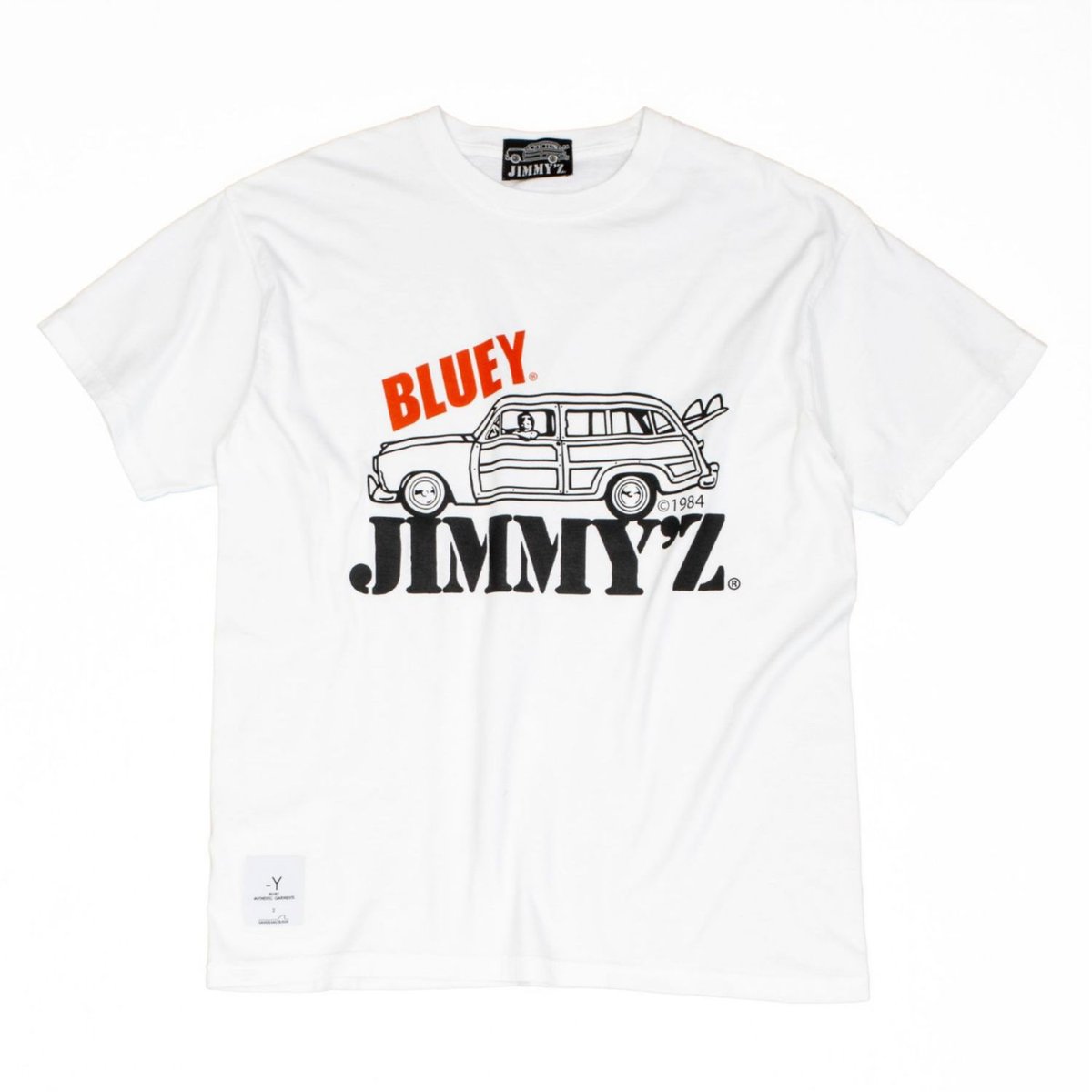 BLUEY×JIMMY'Z S/S TEE / OFF / 15B20AC23SR | BLU