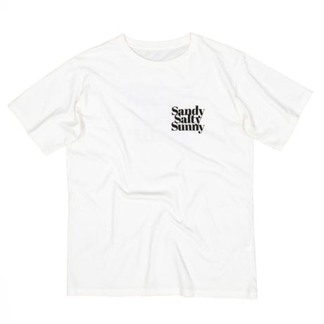 SANDY SALTY SUNNY S/S TEE / OFF×BLUE / 15B20TS14FB