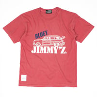 BLUEY×JIMMY'Z S/S TEE / RED / 15B20AC23SR