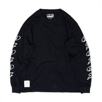 BLUEY×GODDESS L/S TEE / BLACK / 15B20TS29MP