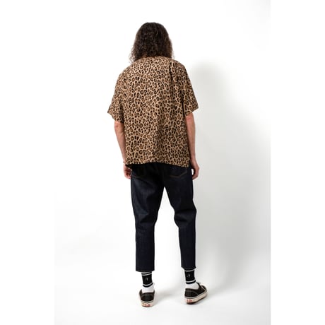 BLUEY×JIMMY'Z RAYON SHIRTS / REOPARD / 15B20SH21SI