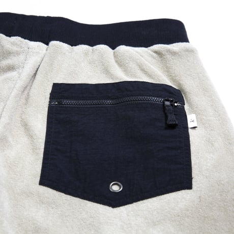 PILE SHORTS /  BEIGE  / 13B19PA24FB