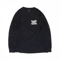 SANDY SALTY SUNNY L/S TEE / BLACK / 15B20TS19FB