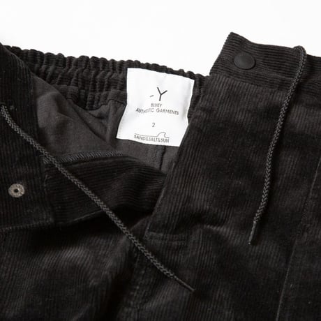 BLUEY×OFFSHORE CORDULOY SHORTS / BLACK / 15B20PA40TS