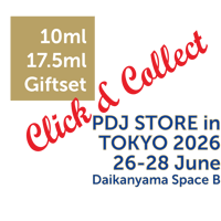 PDJ STORE in TOKYO 2026 Click & Collect reserve [10ml / 17.5ml / Giftset]